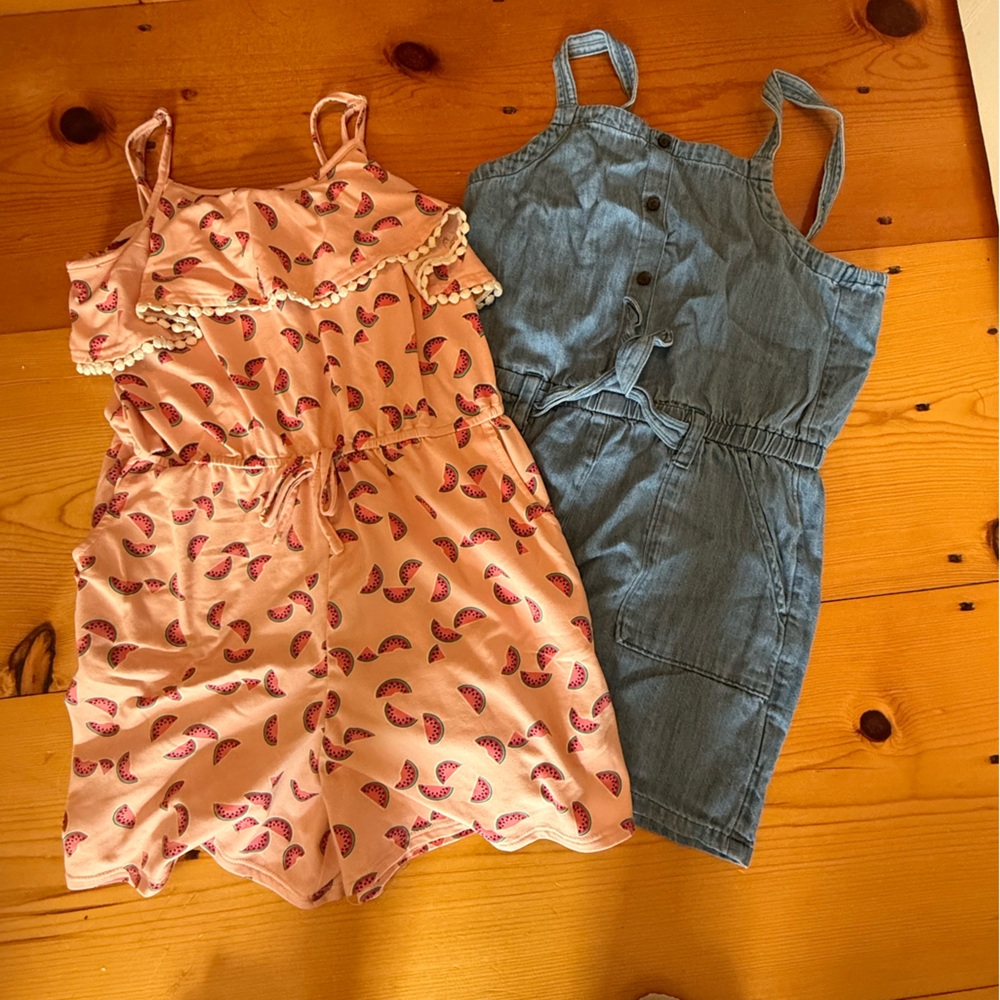 Girls romper bundle